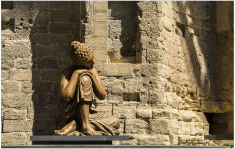 Kulisse für Madame Butterfly In Orange