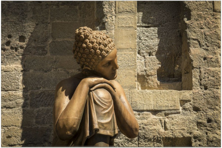 Kulisse für Madame Butterfly In Orange