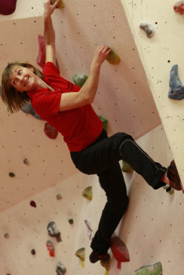Weihnachtsfeier in der Kletterhalle im Kressepark