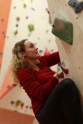 Weihnachtsfeier in der Kletterhalle im Kressepark