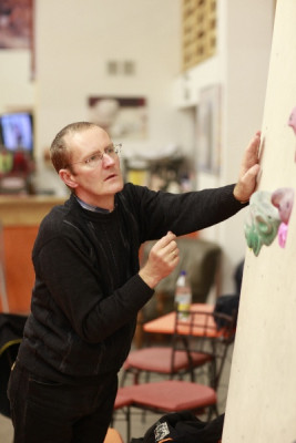 Weihnachtsfeier in der Kletterhalle im Kressepark