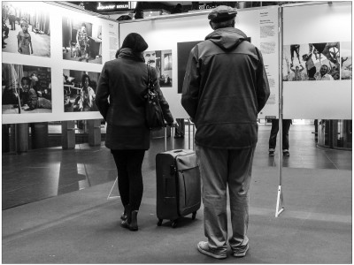 Betrachtung Menschen unterwegs