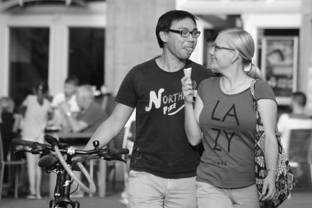 Foto: Andrea Radzieja-Scholz Kontrast - Unscharf - Mitziehen