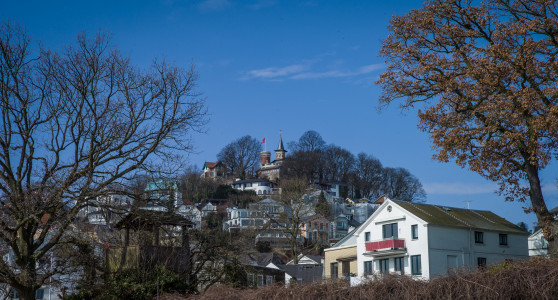 Treppenviertel in Blankenese Sonne, Wind und Wasser: Hamburg