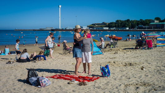 English summer: Life's a beach