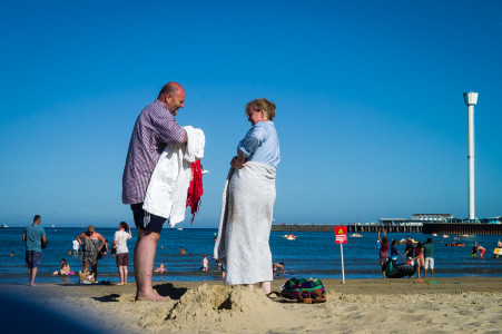 English summer: Life's a beach