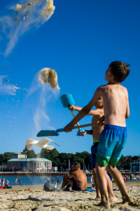 English summer: Life's a beach