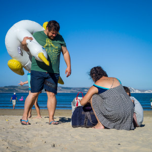 English summer: Life's a beach