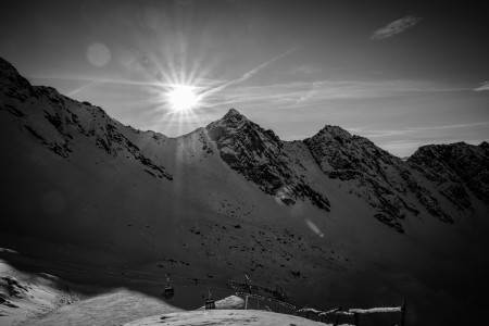 Höchststand Ab in die Alpen!