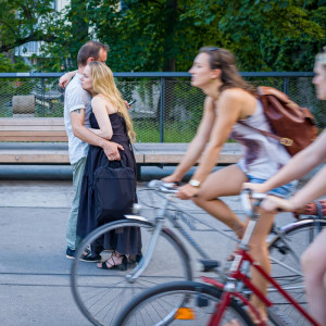 Auf den Straßen von Erfurt