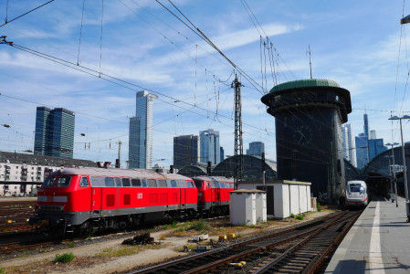 Frankfurt, Kurzaufenthalt