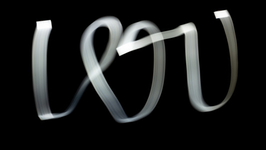 Foto: Dr. Stephan Zeidler Workshop Lichtmalerei / Lichtspuren